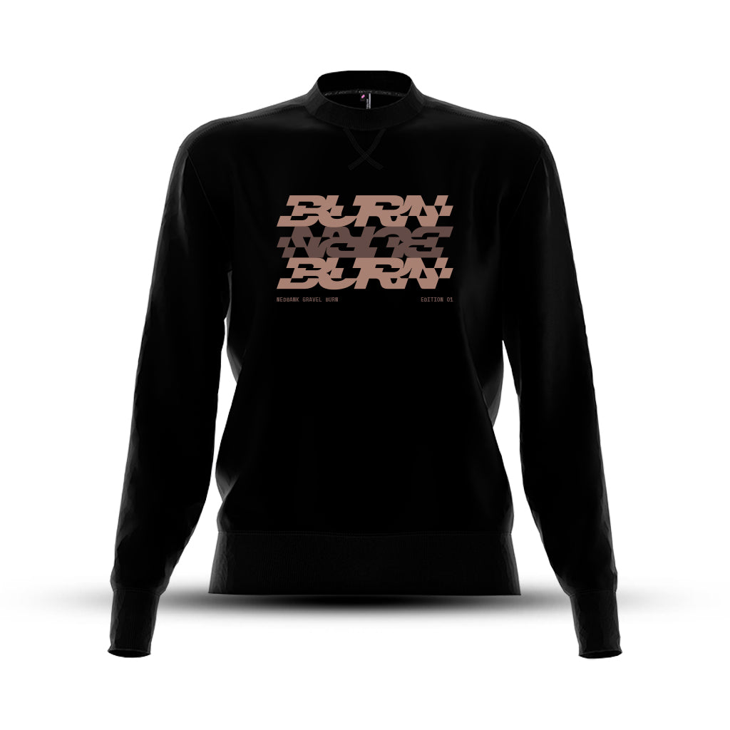 WMN NGB BLANK BLACK CREW NECK