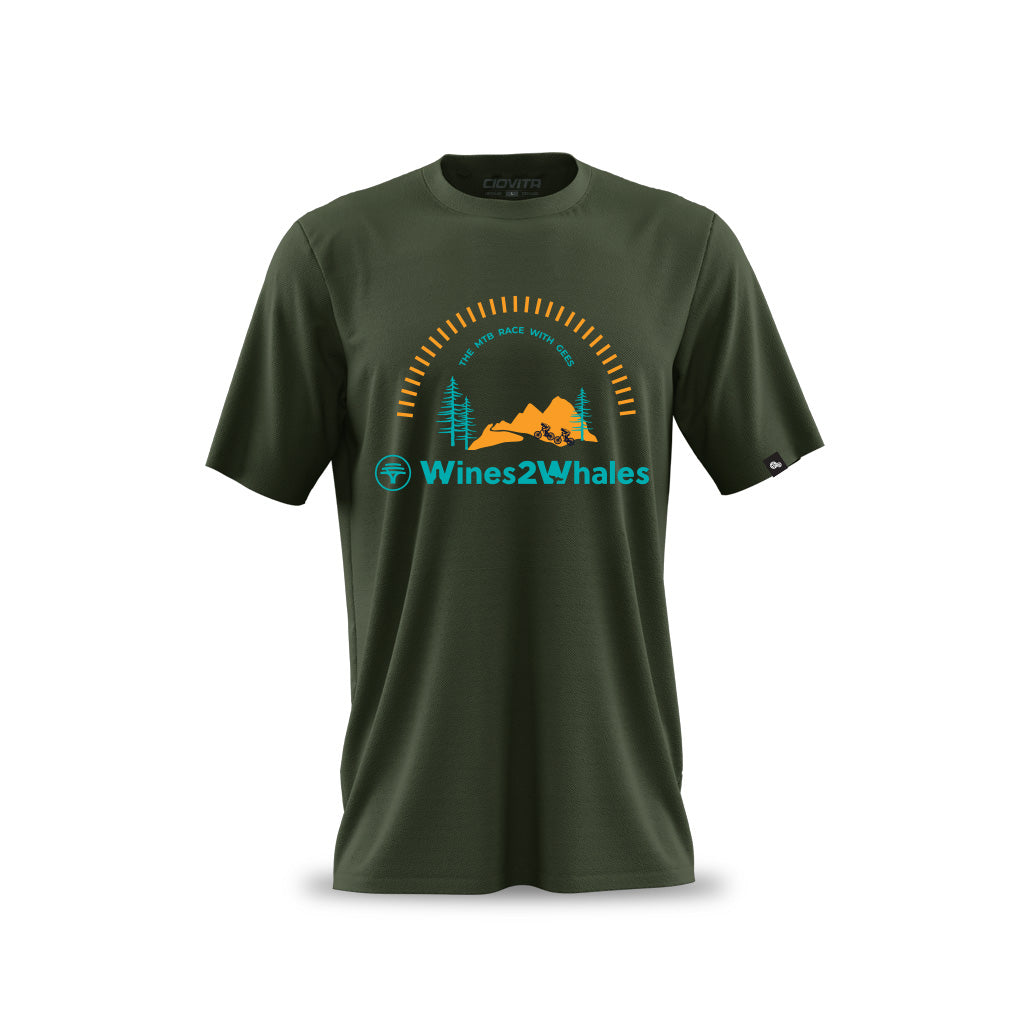Men's FNB Wines2Whales 2023 T Shirt (Olive)