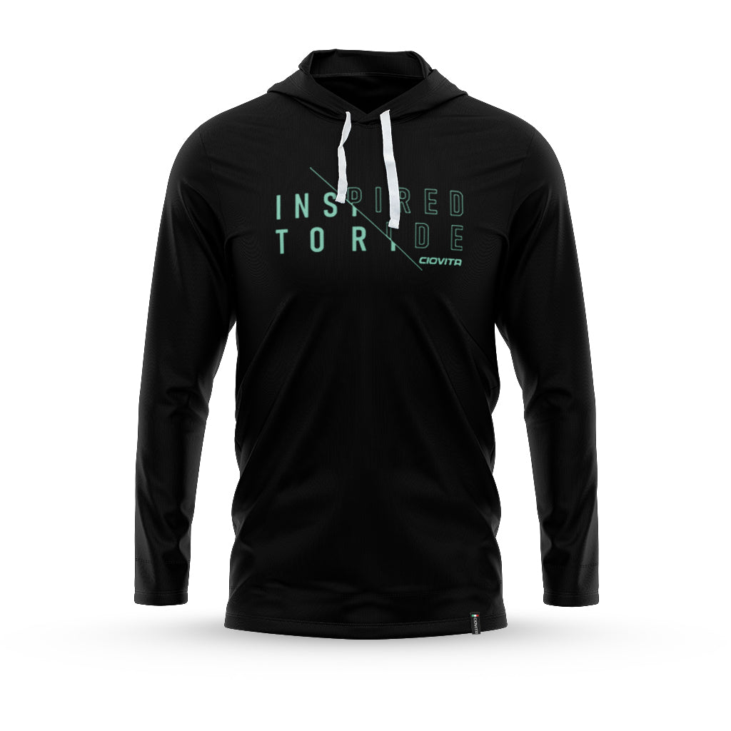 Black Lightweight Hoodie