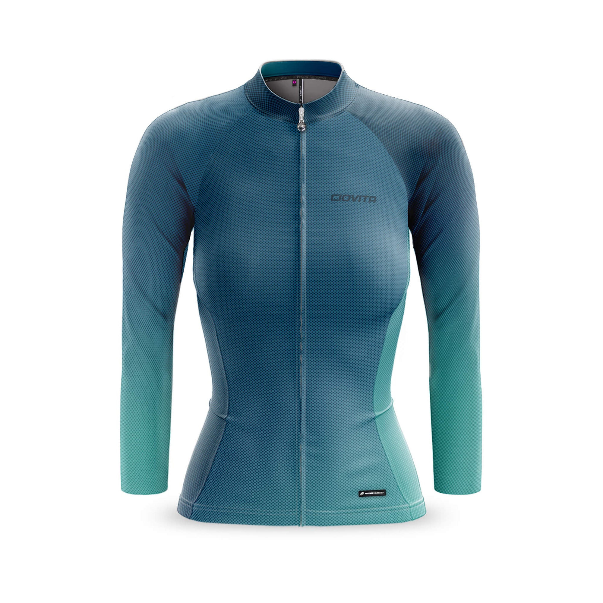 Women's Punto Long Sleeve Sport Fit Jersey (Teal)