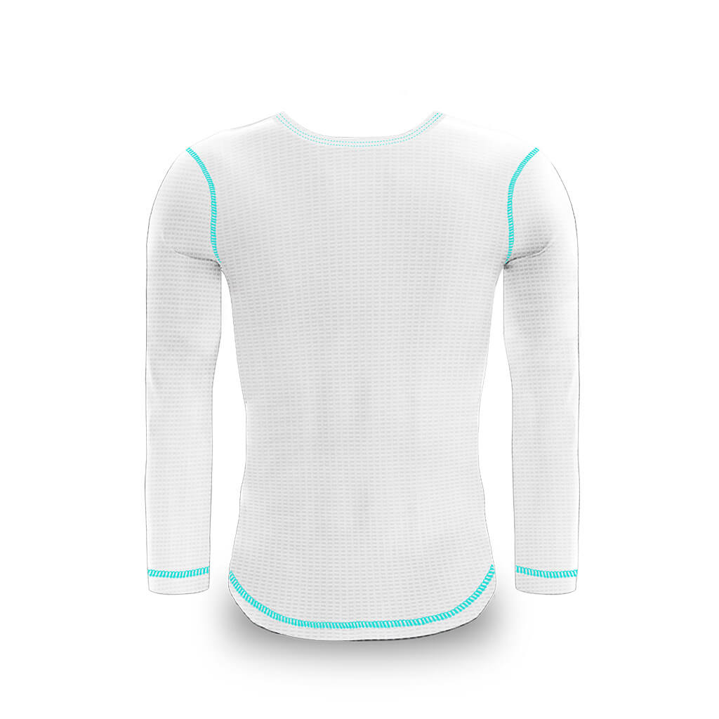 Men's DriRelease Long Sleeve Baselayer (White)