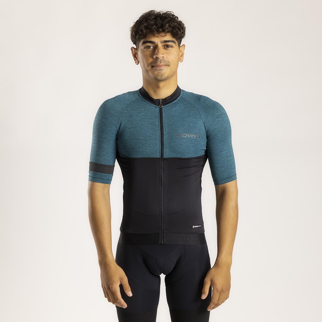 Men's Opera Race Fit Jersey (Aqua)