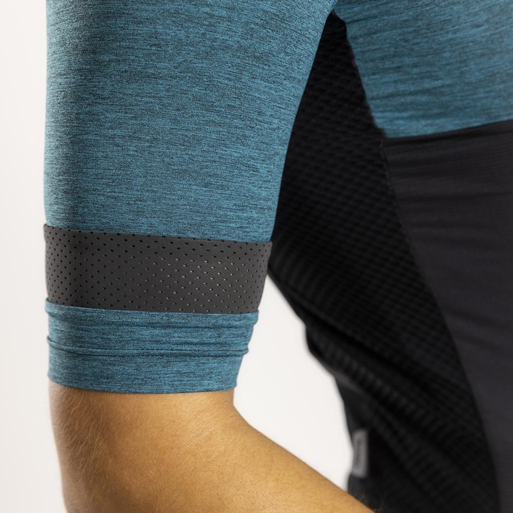 Men's Opera Race Fit Jersey (Aqua)