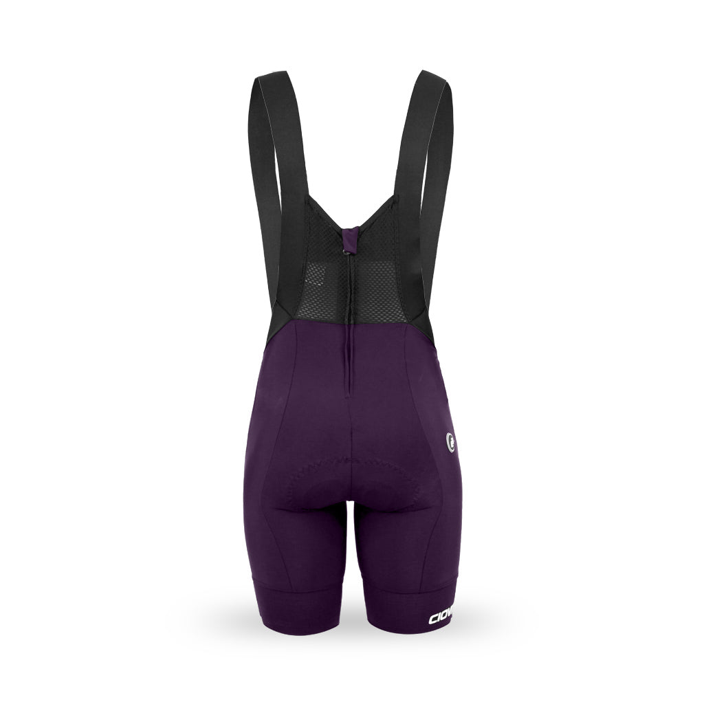 Women's Corsa Bib Shorts 2.0 (Plum)