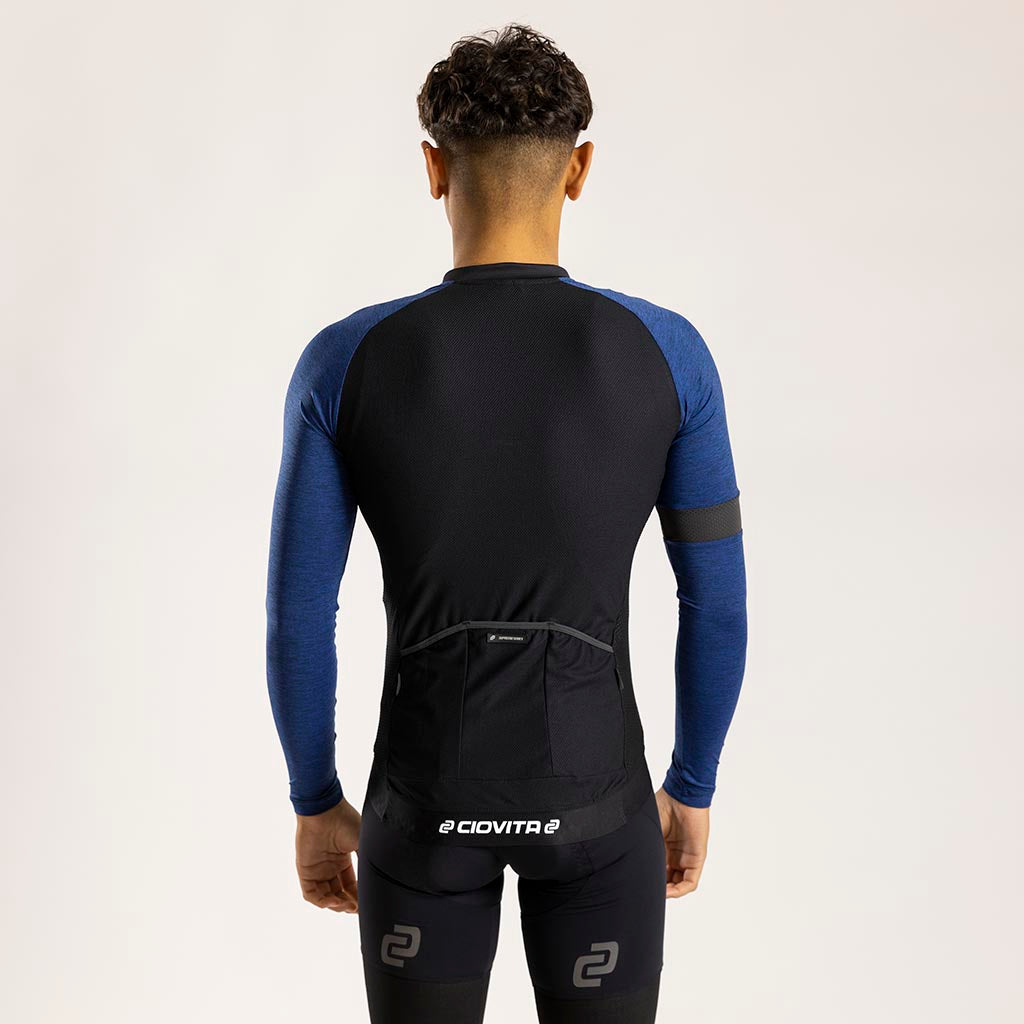 Men's Opera Long Sleeve Jersey (Navy)