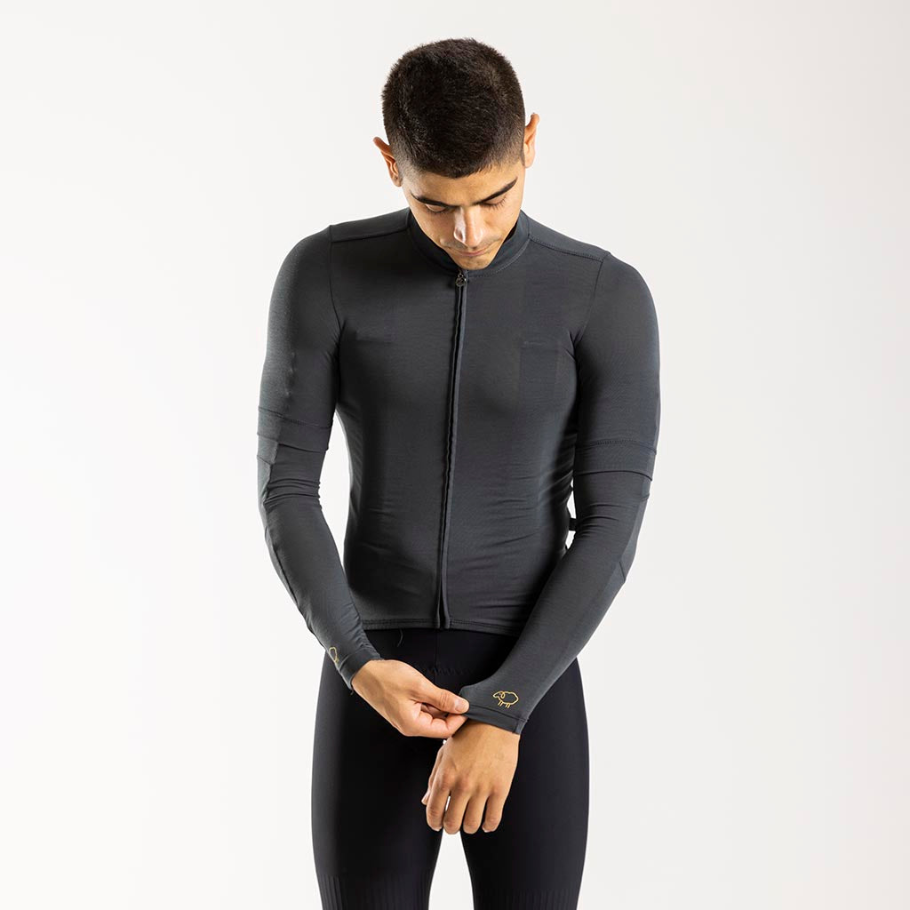 Merino Arm Warmers (Charcoal)