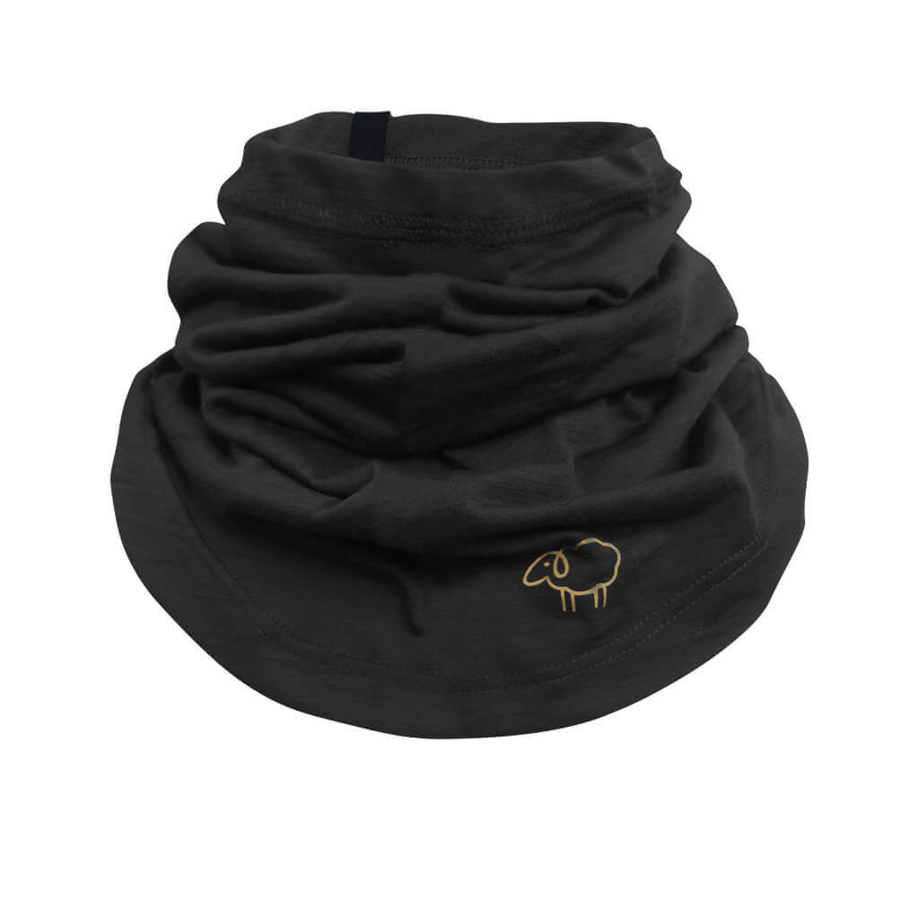 Merino Midweight Collar VitaTube (Charcoal)