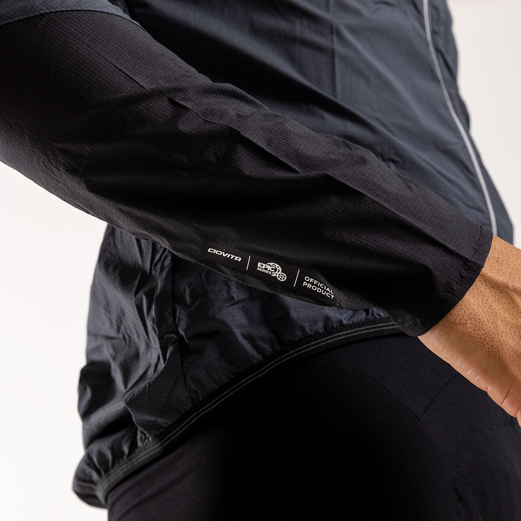 Men's Absa Cape Epic Lightweight Cycling Jacket (Charcoal)