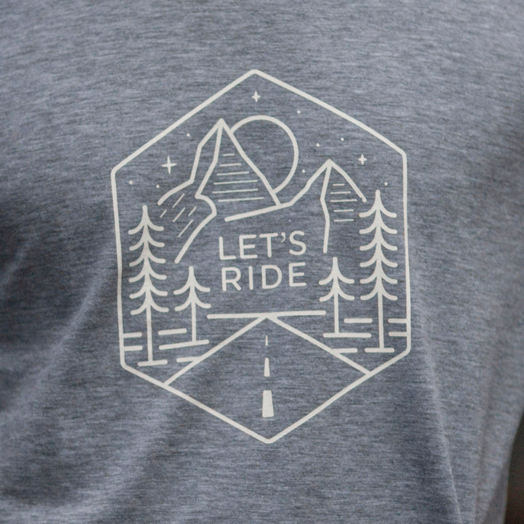 Men's Diporto Long Sleeve T Shirt (Grey)