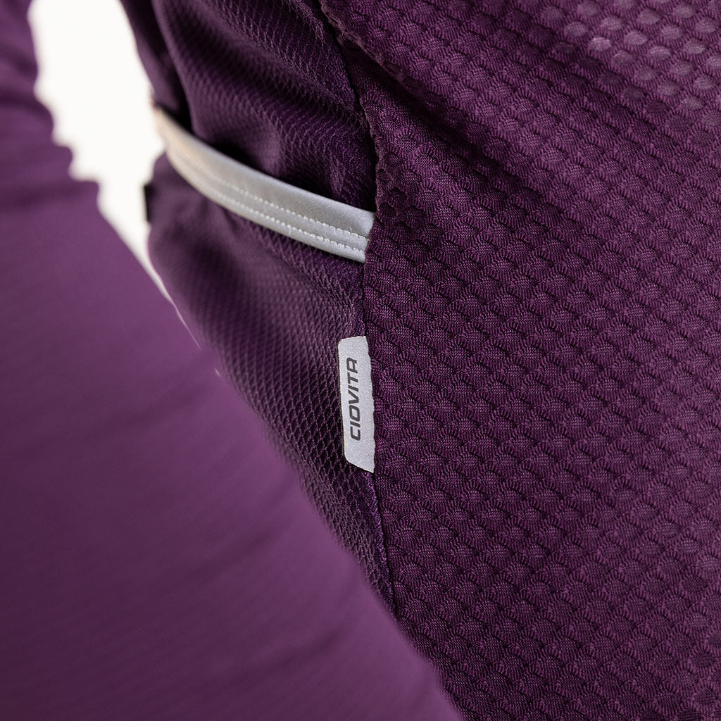 Women's Faro Long Sleeve Jersey (Plum)
