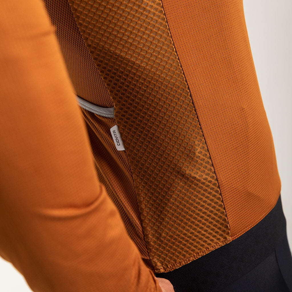 Men's Faro Long Sleeve Jersey (Rust)