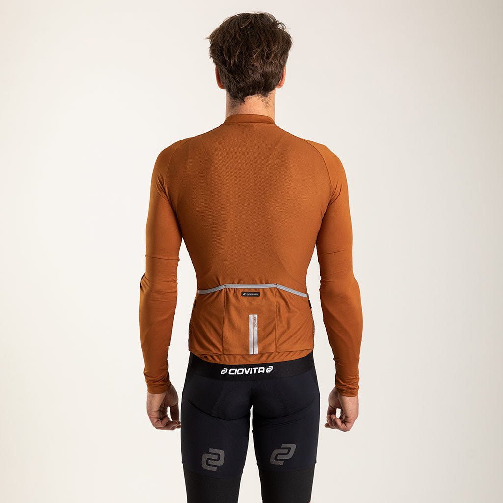 Men's Faro Long Sleeve Jersey (Rust)