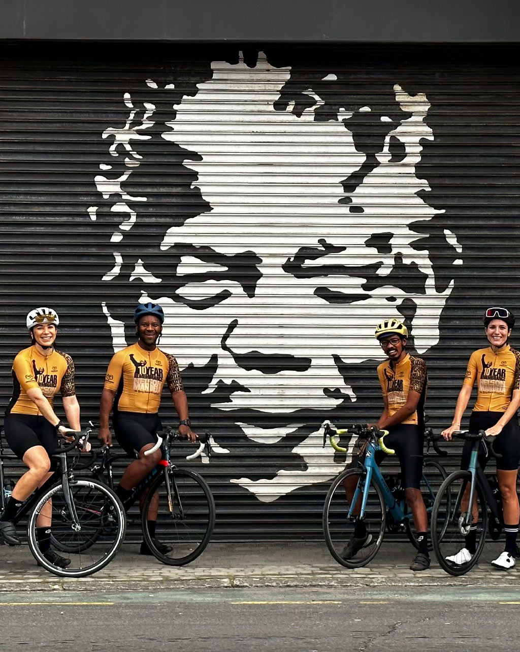 Men's Ride 4 Hope Mandela 10 Year Commemorative Jersey - Ciovita USA