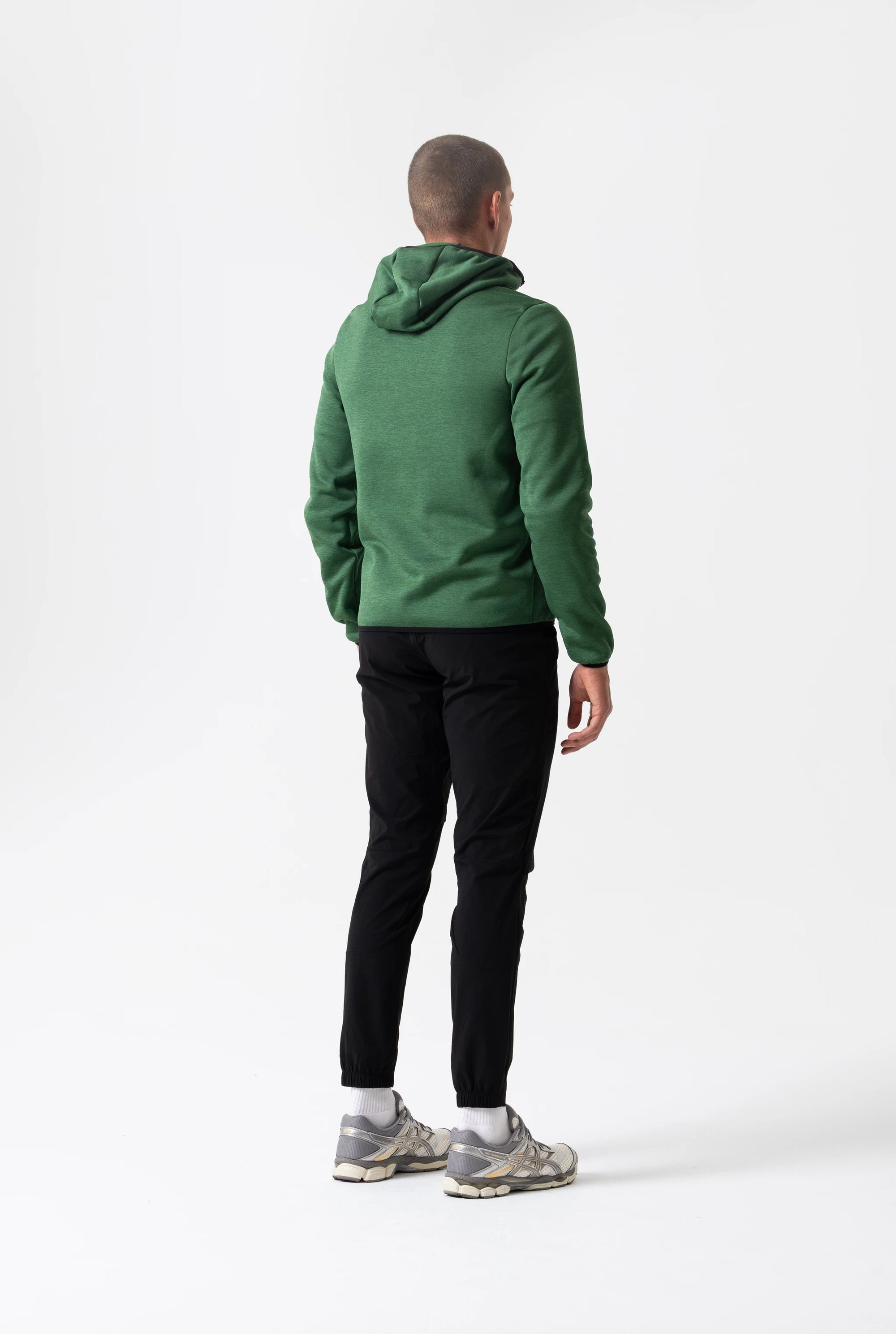 Men&#39;s Mélange Hoodie (Green)