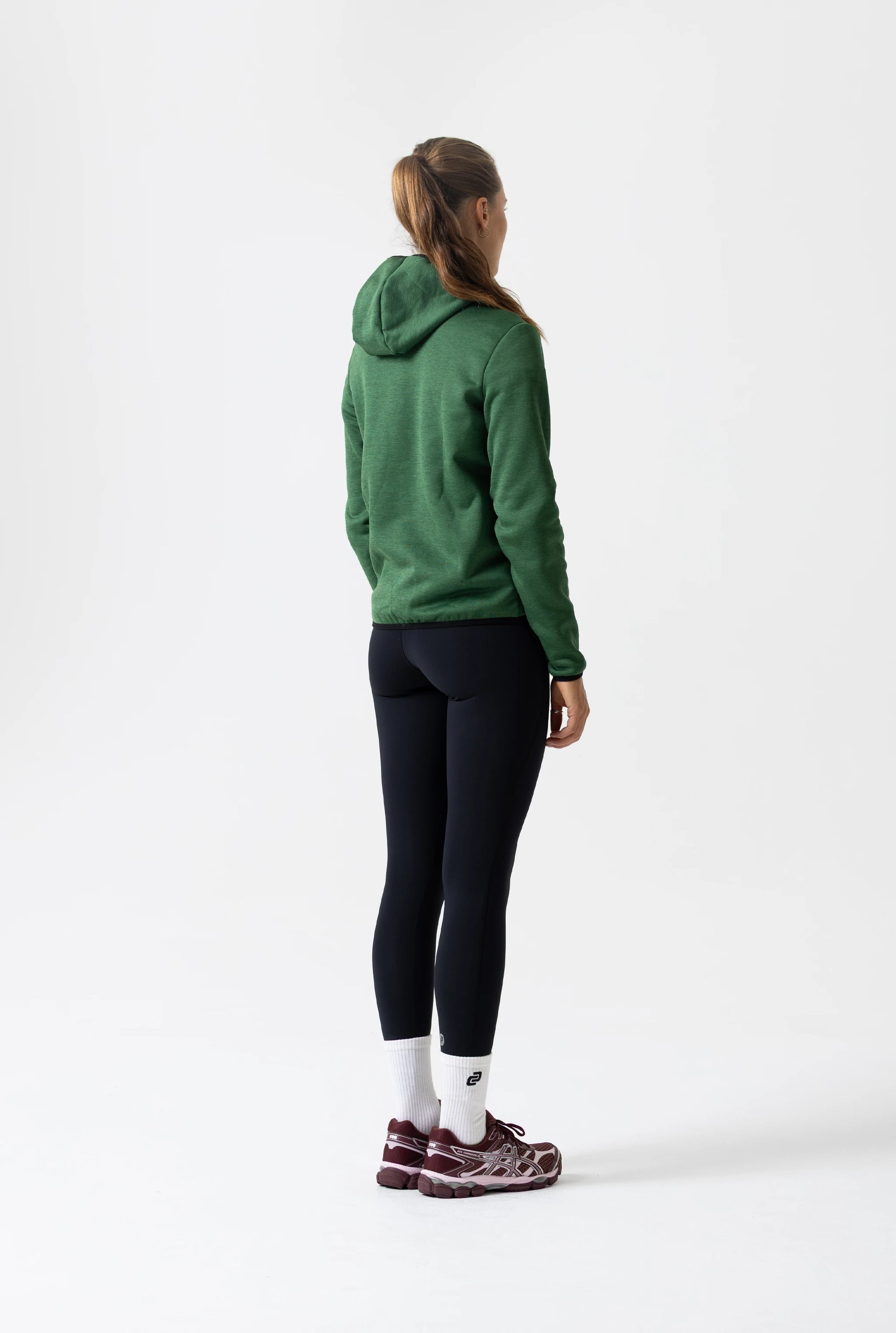 Women&#39;s Mélange Hoodie (Green)