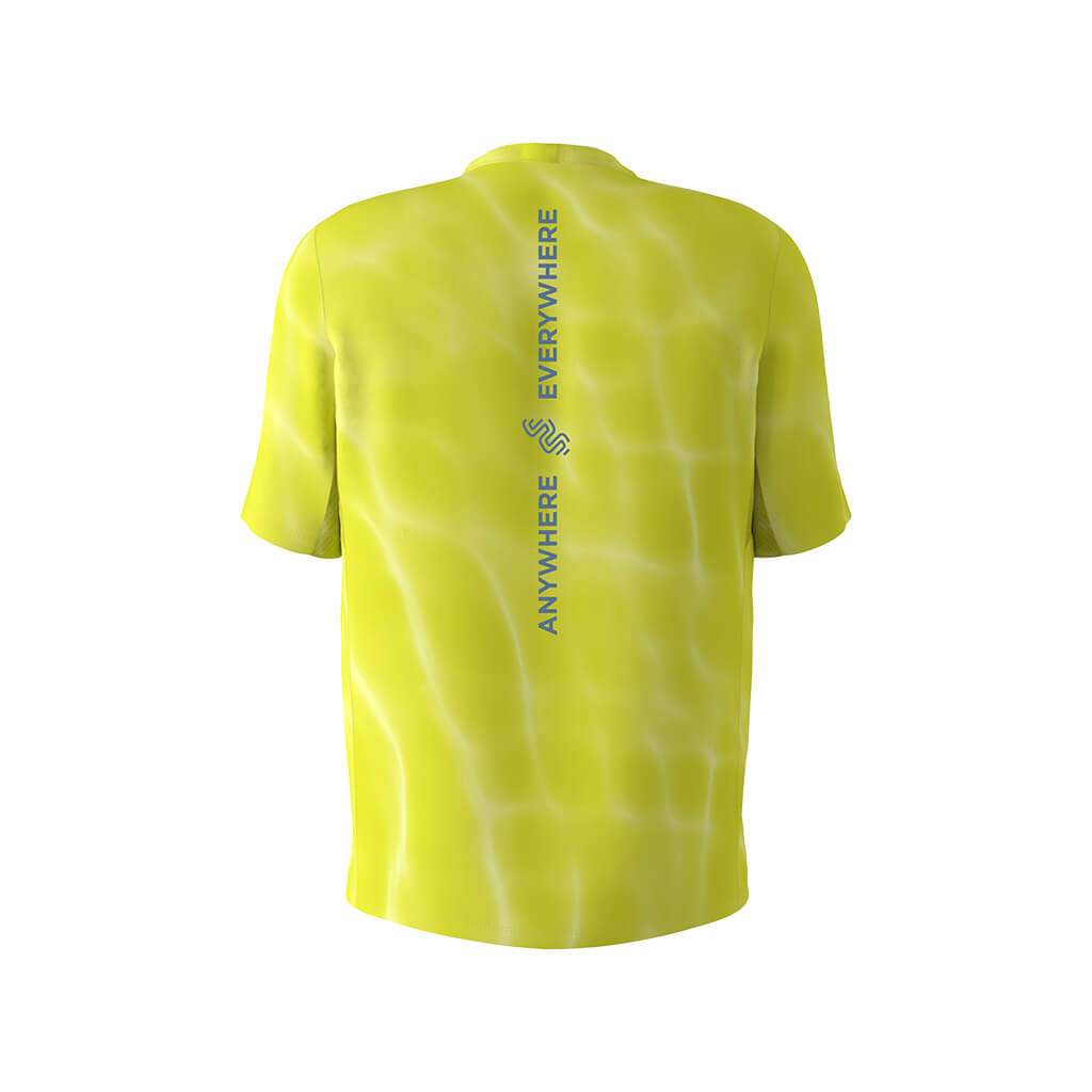 Men&#39;s Short Sleeve Tech Tee (Cyber Lime)