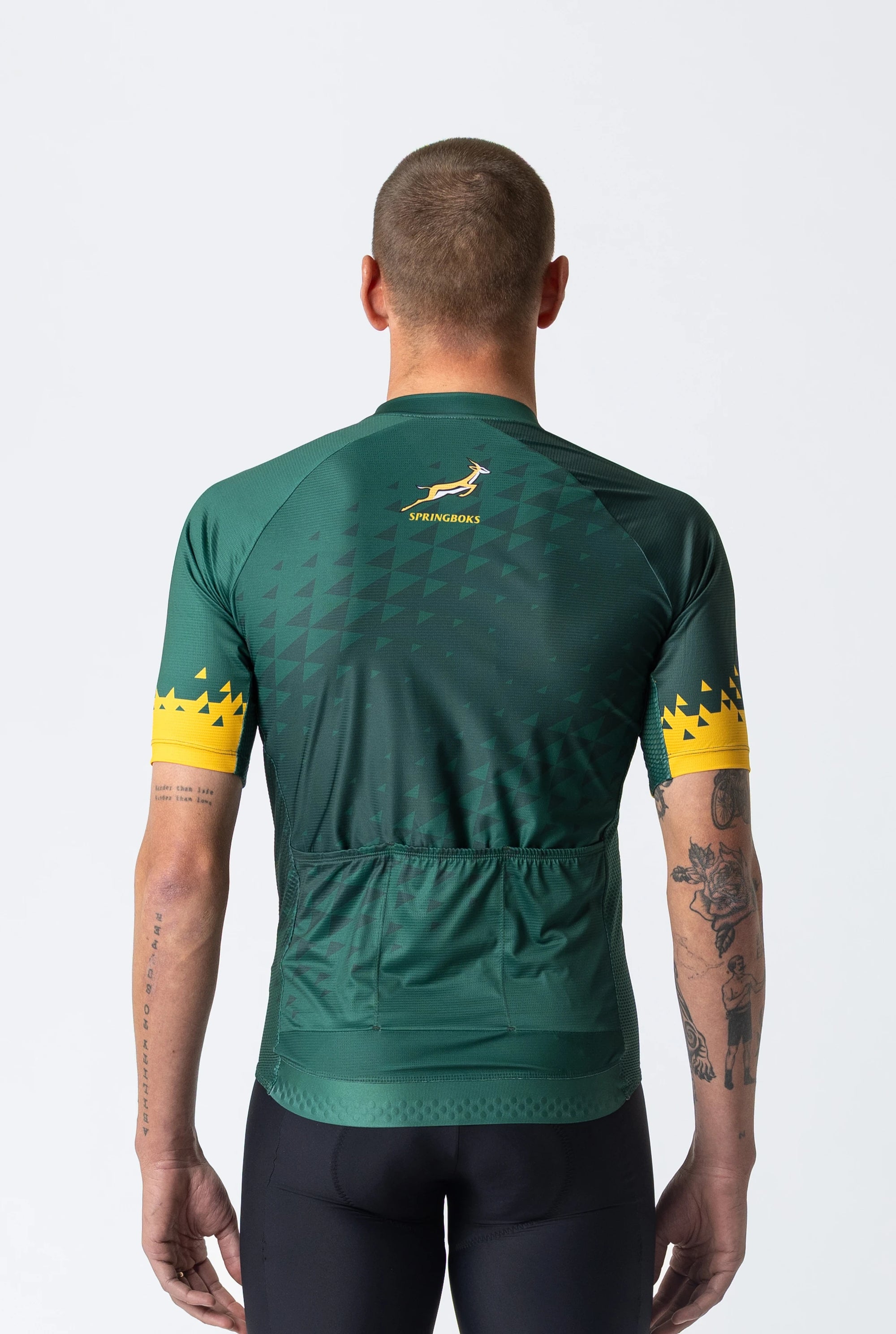 Men&#39;s Springboks Classic Fit Cycling Top