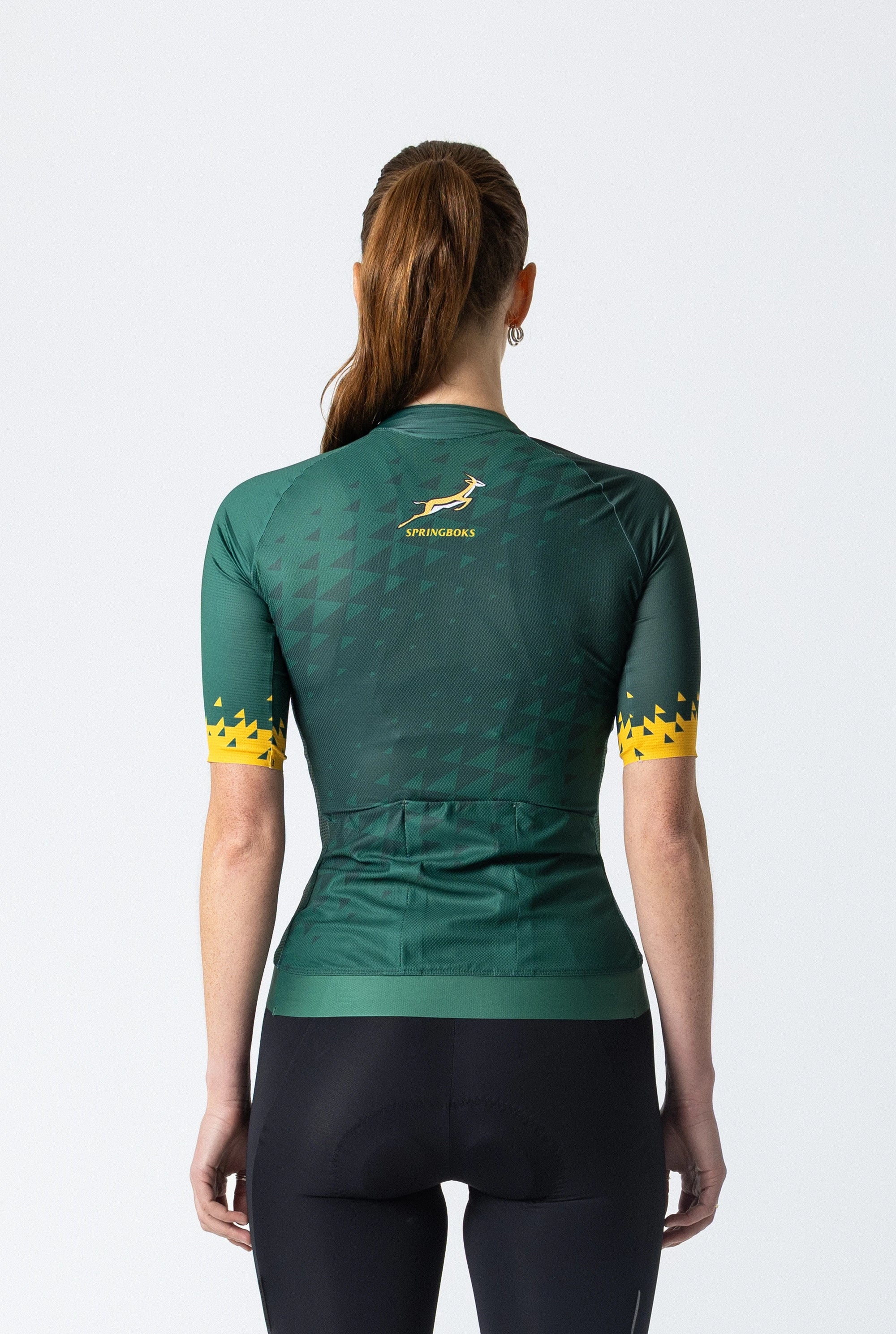 Women&#39;s Springboks Race Fit Cycling Top