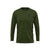 Men's Long Sleeve Merino T Shirt (Olive)