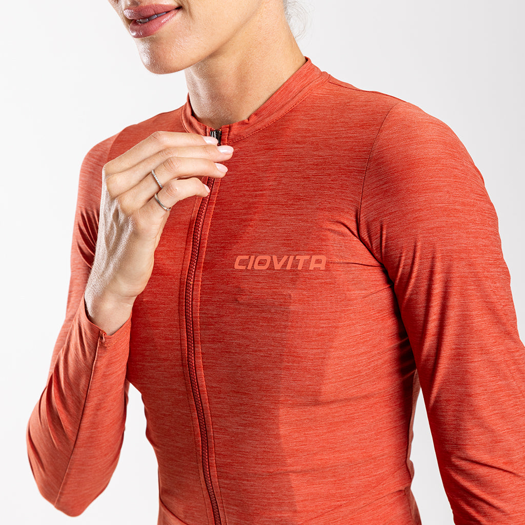 Women&#39;s Librio Long Sleeve Race Fit Jersey (Blush)