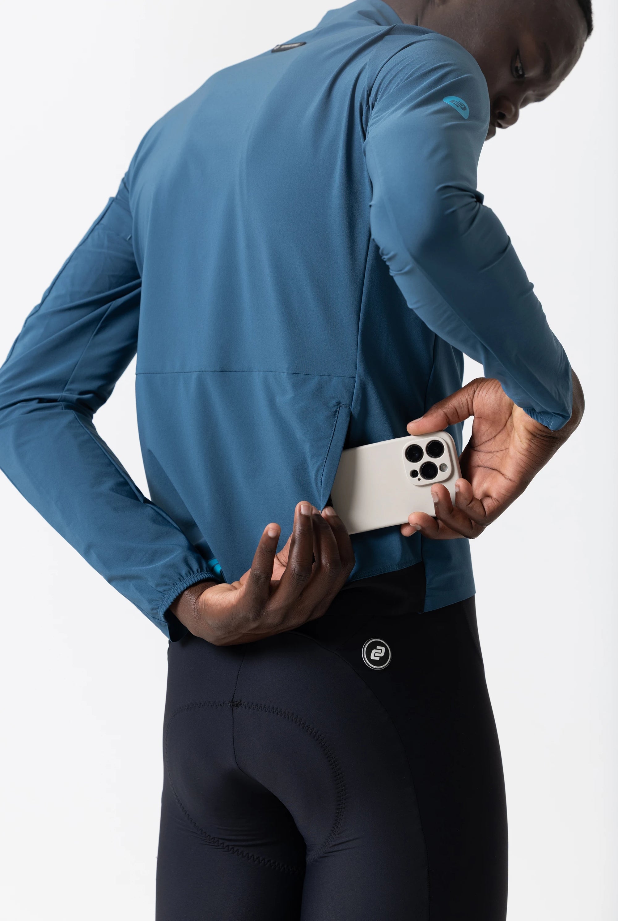 Men's Strada Lightweight Road Jacket (Blue)