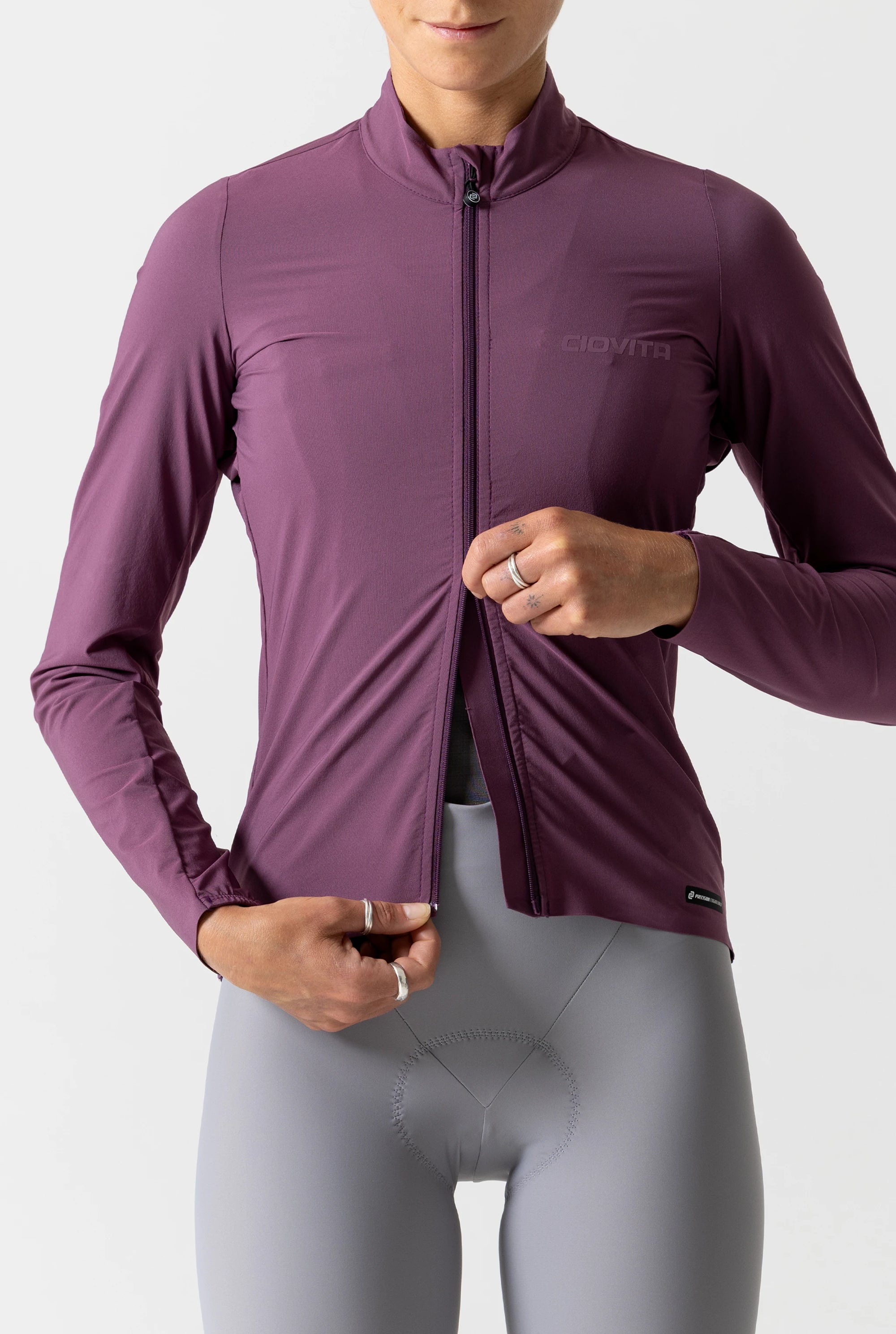 Women's Strada Lightweight Road Jacket (Plum)