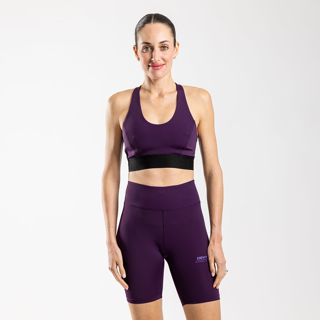 Women&#39;s Librio Adjustable Sports Bra (Plum)