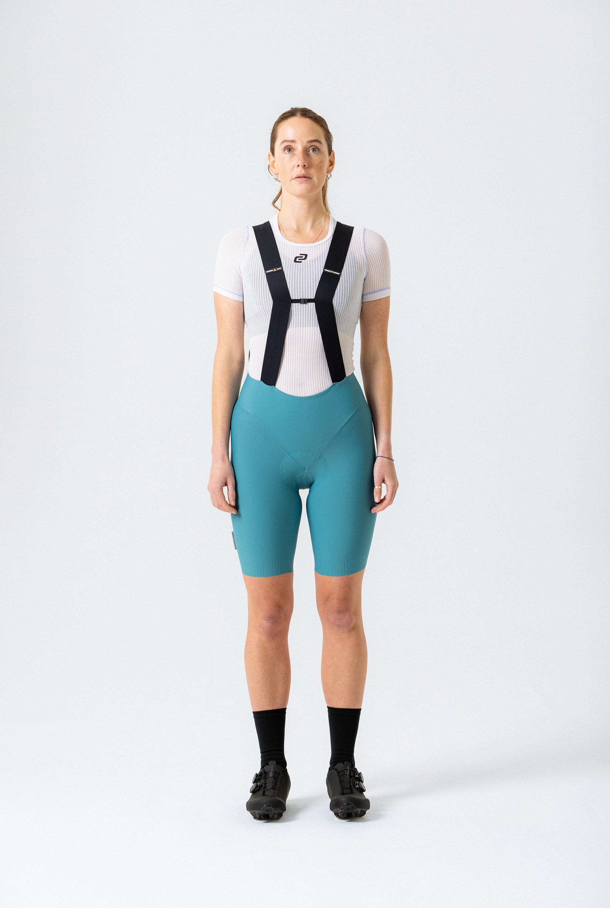 Women&#39;s Supremo Pace Bib Shorts 2.0 (Dark Teal)