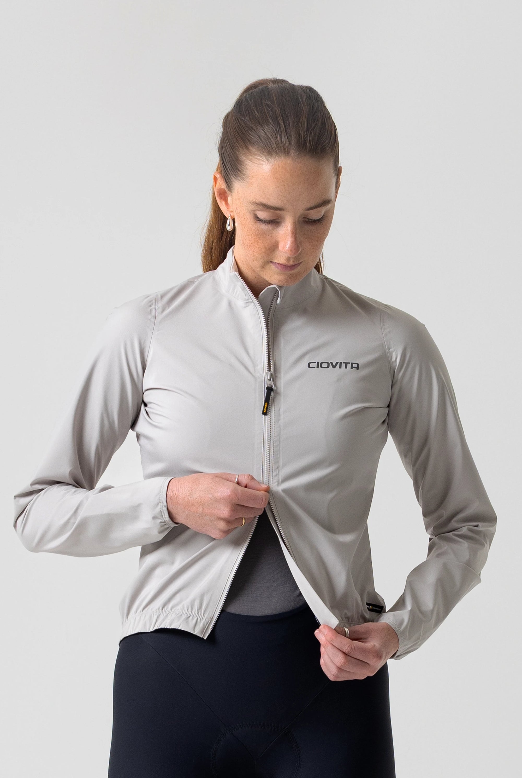 Women's Supremo Rain Shell Jacket (Flint)