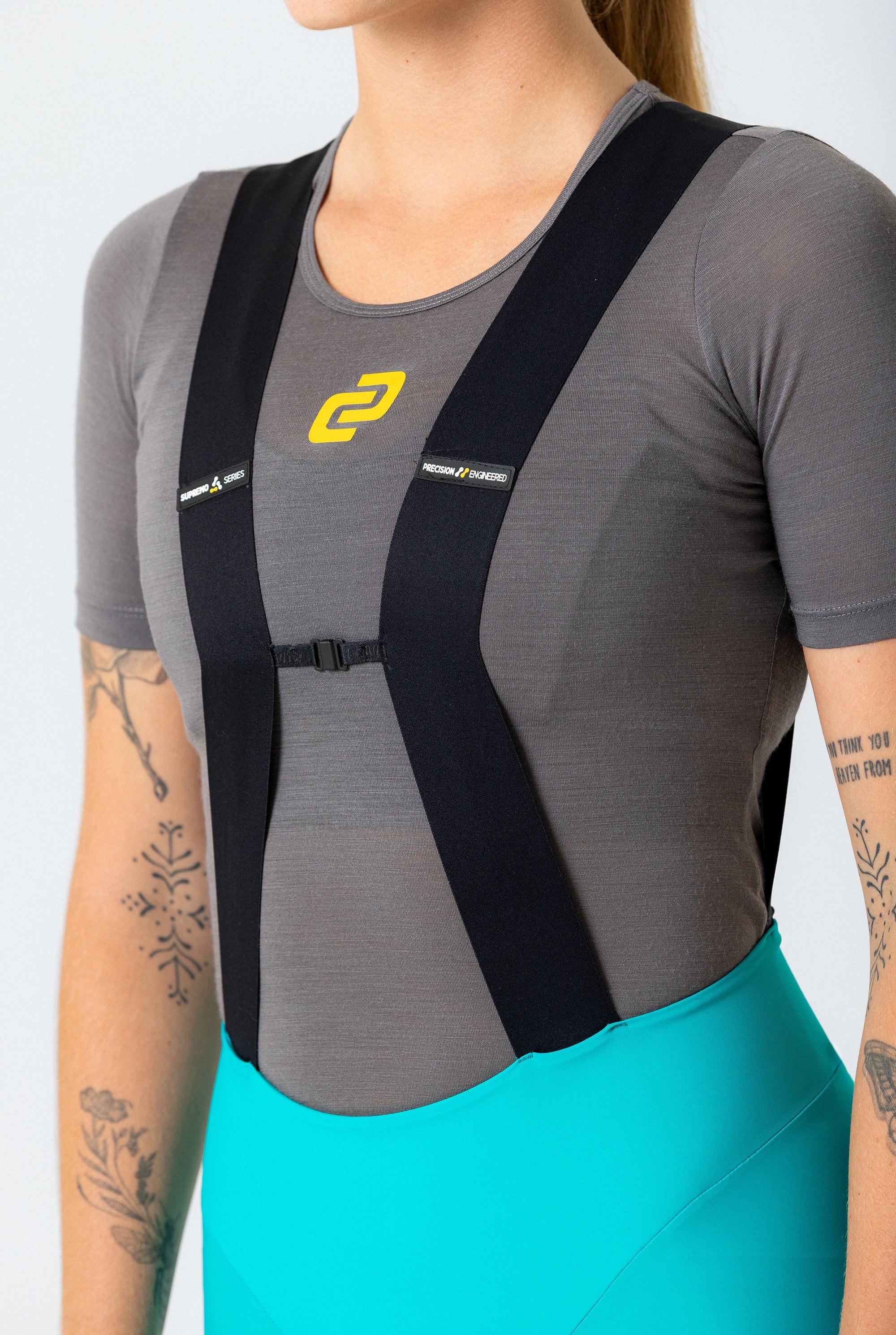 Women&#39;s Supremo Pace Bib Shorts 2.0 (Teal)