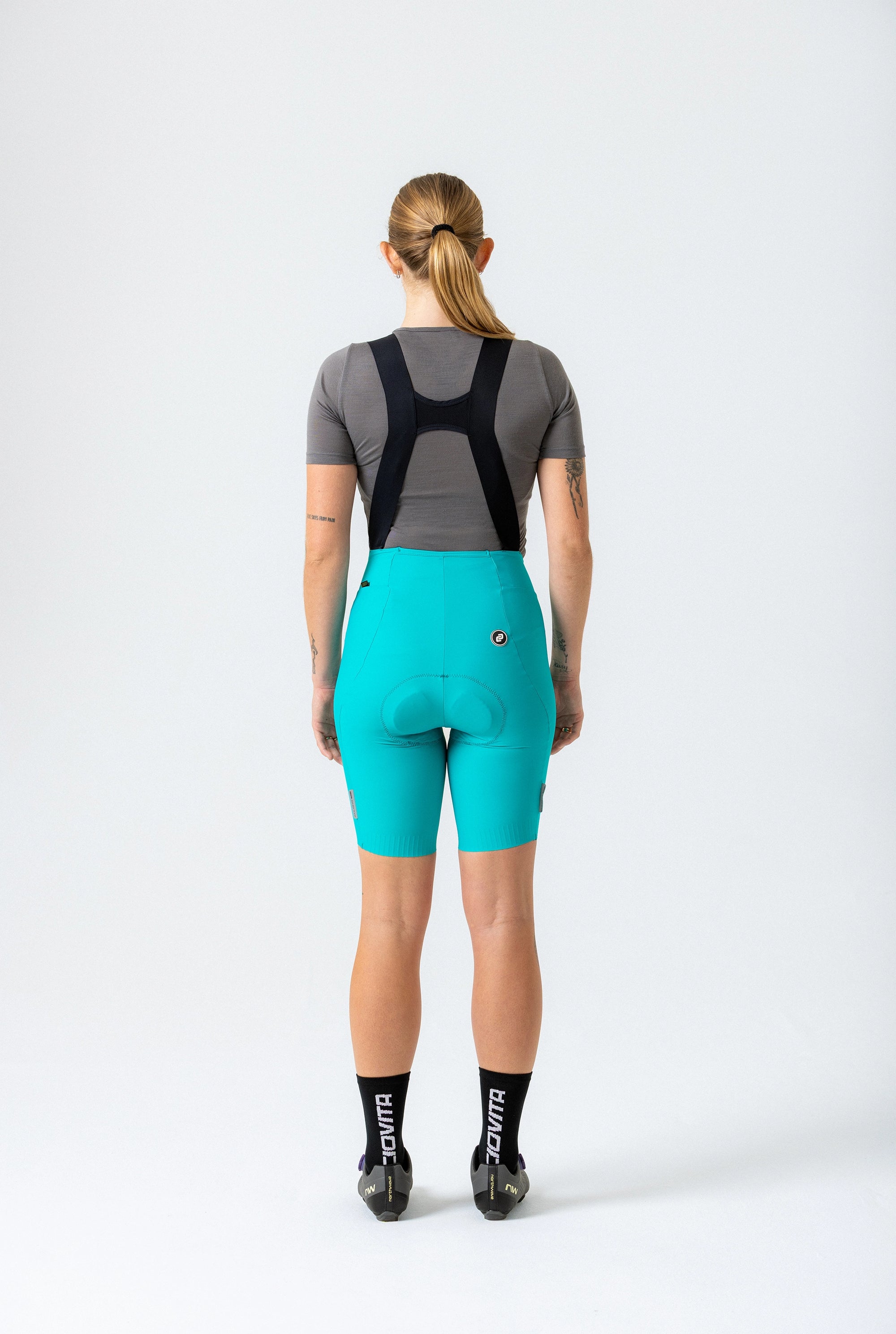 Women&#39;s Supremo Pace Bib Shorts 2.0 (Teal)