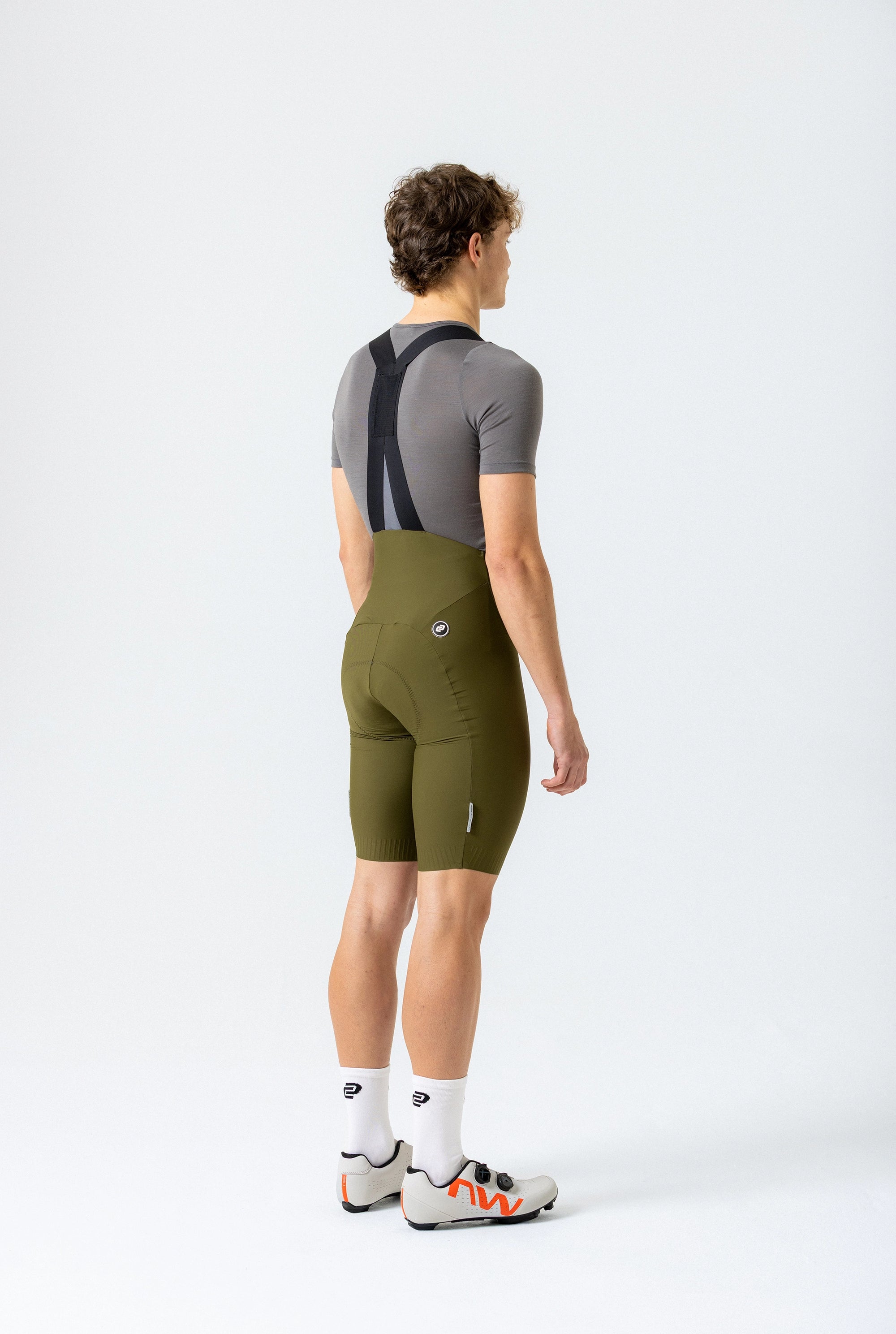Men&#39;s Supremo Velocé Bib Shorts 2.0 (Dark Moss)