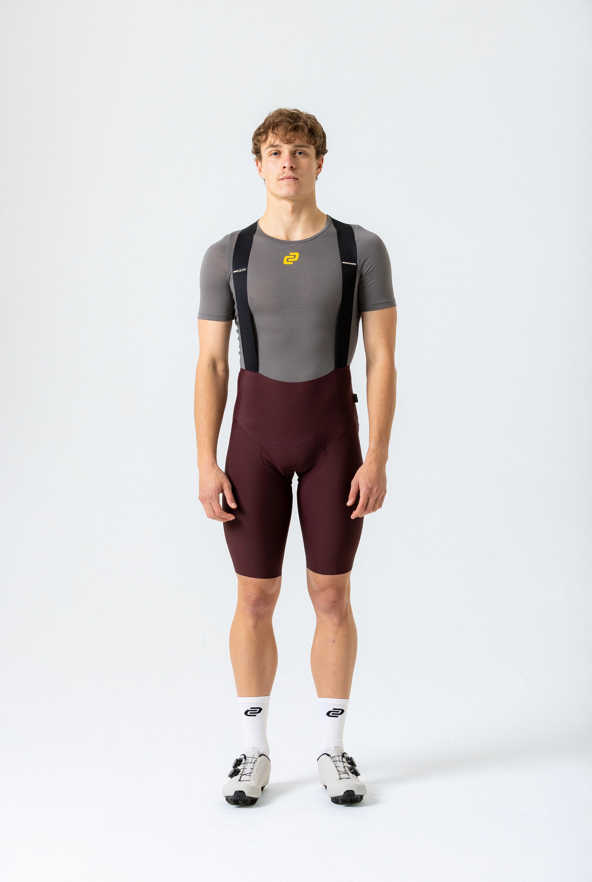 Men&#39;s Supremo Velocé Bib Shorts 2.0 (Coffee)