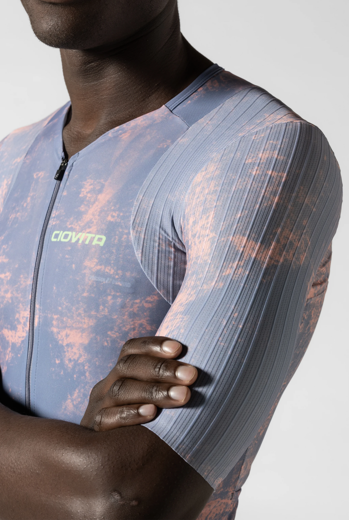 Men's Apex Aero Pro Fit Jersey (Grey Frequency)