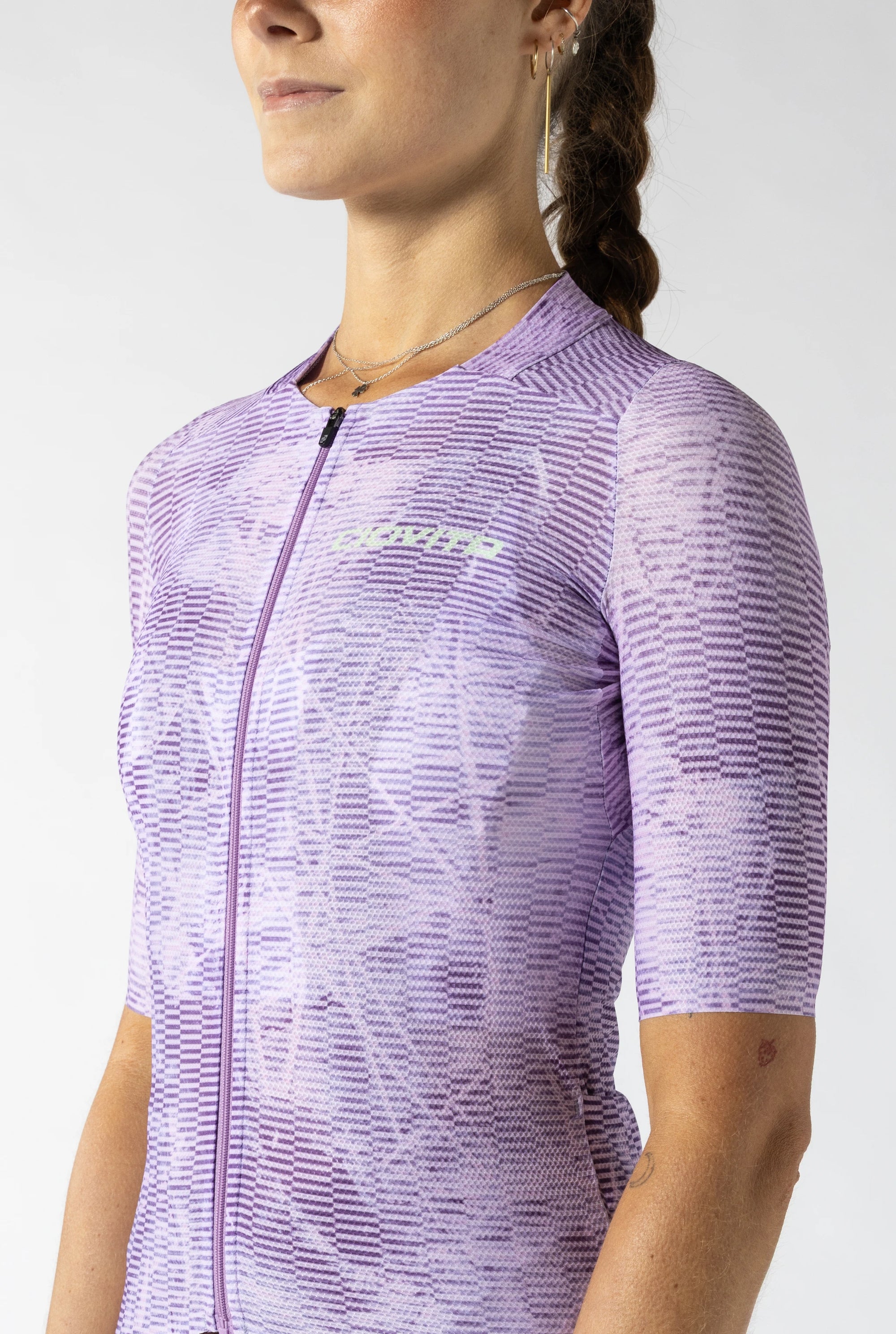 Women's Apex H1 Pro Fit Jersey (Pink Metallic)