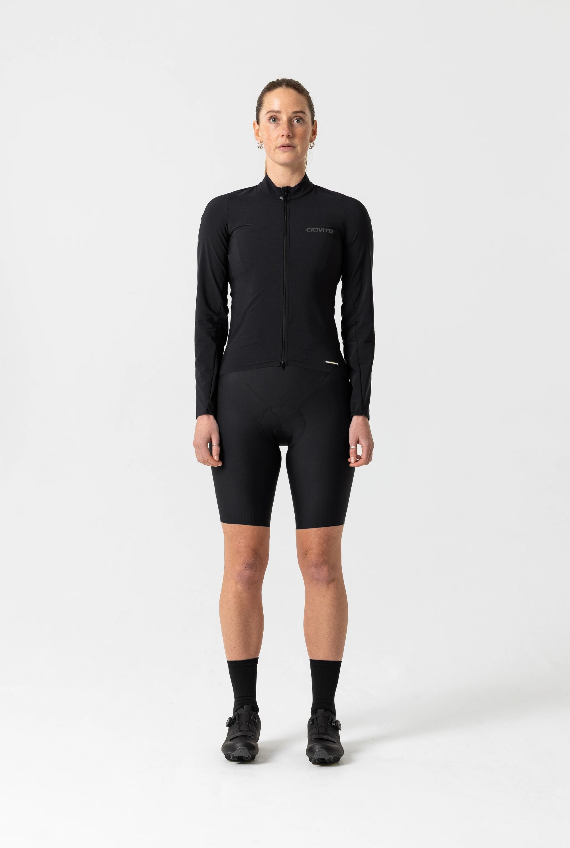 Women's Strada Lightweight Road Jacket (Black)