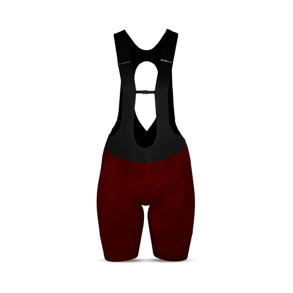 Women&#39;s Supremo Pace Bib Shorts (Red)