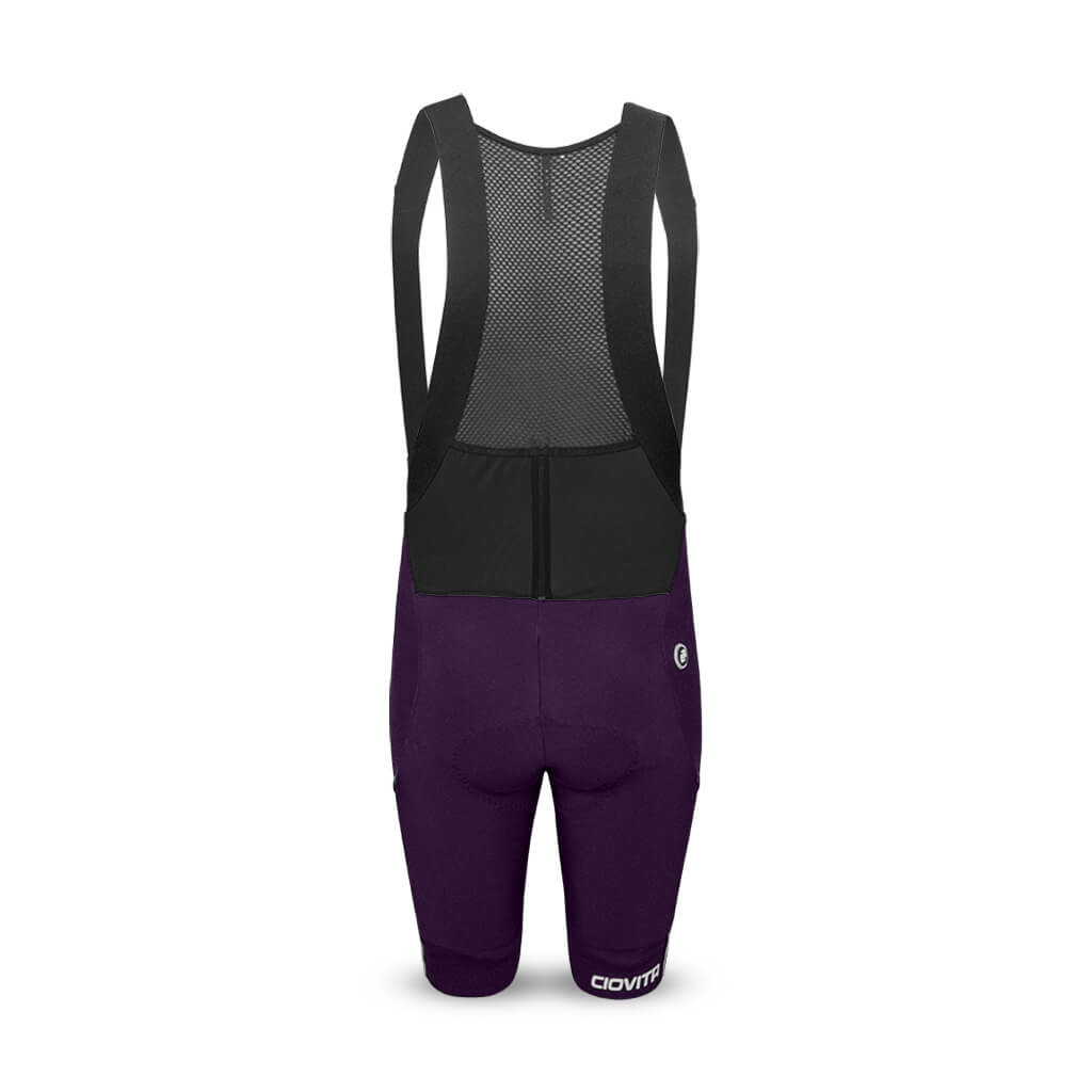 Men&#39;s Cargo Bib Shorts (Plum)