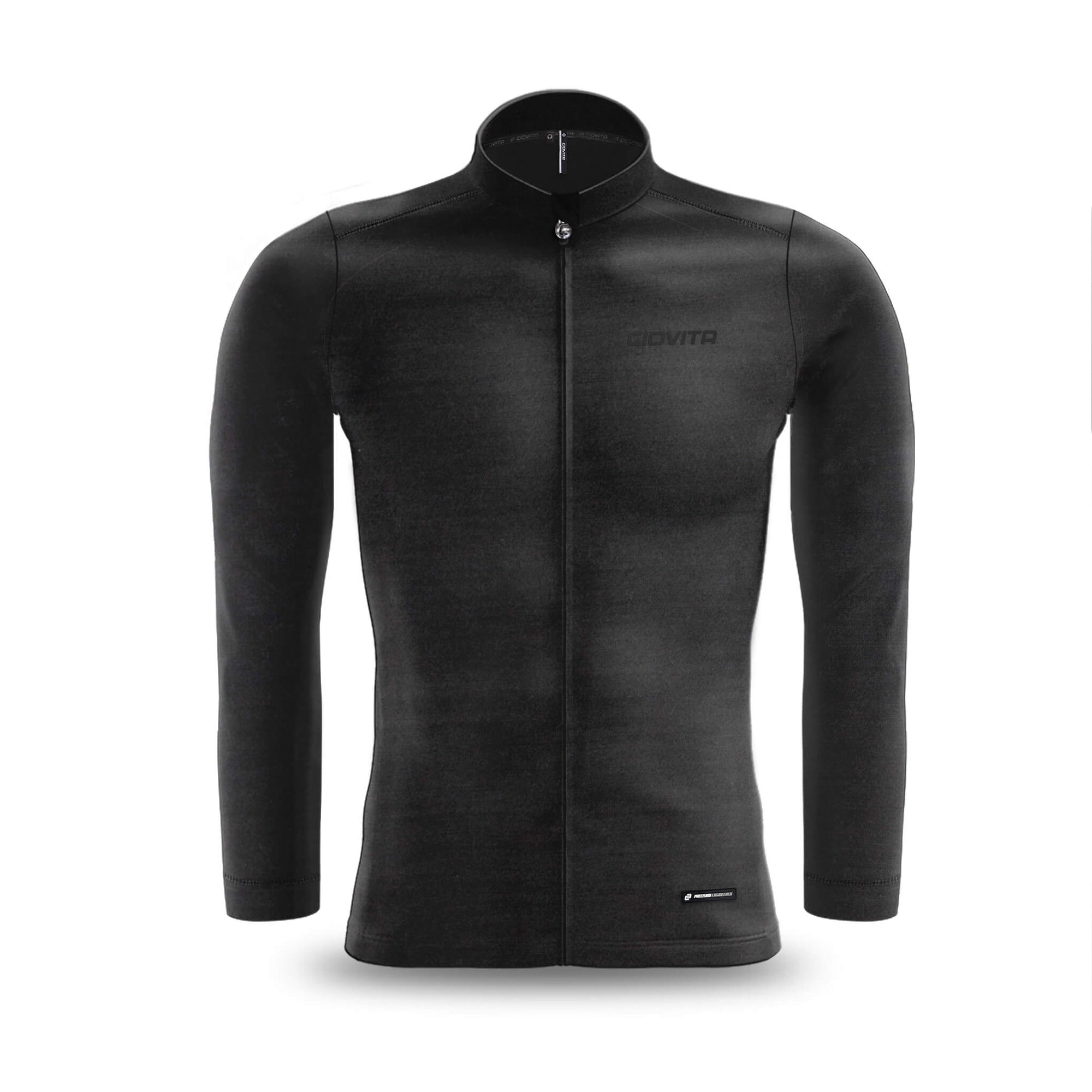 Men's Pecora Long Sleeve Merino Jersey (Charcoal)