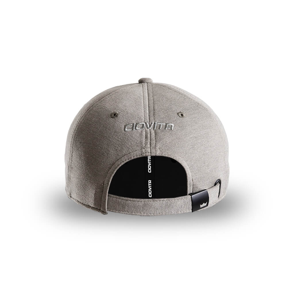 Curved Peak Adjustable Cap (Grey Mélange)