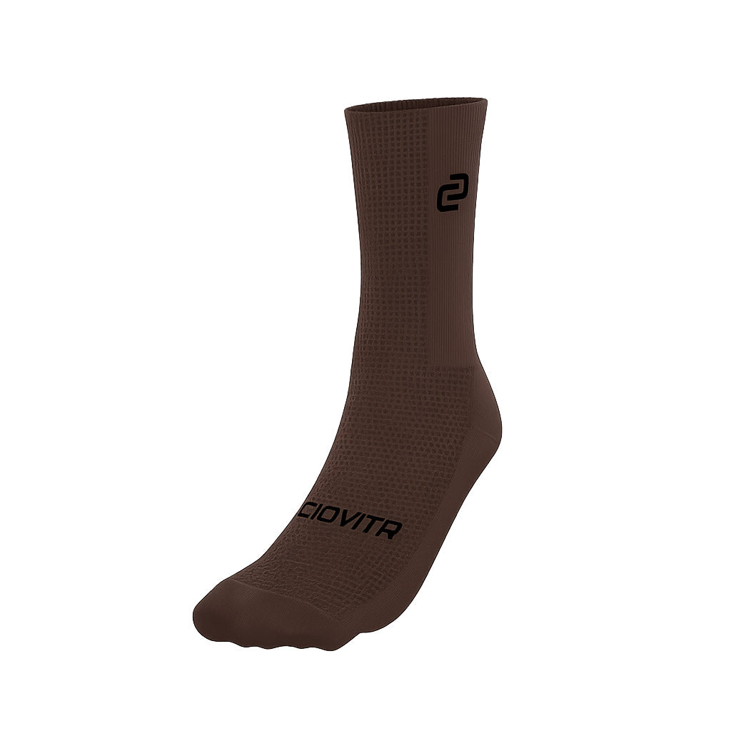 Lightweight Crew Socks (Coffee)