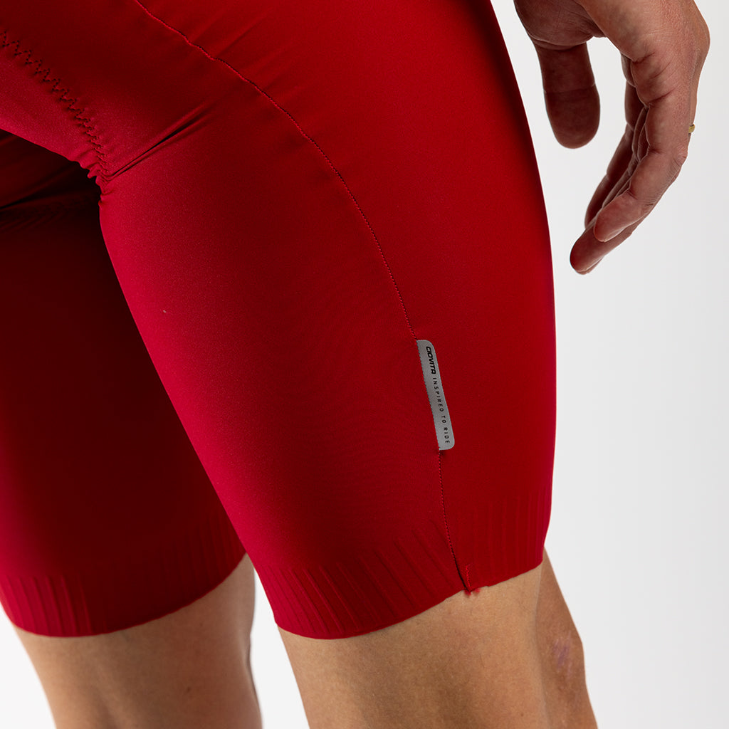 Men&#39;s Supremo Velocé Bib Shorts (Red)