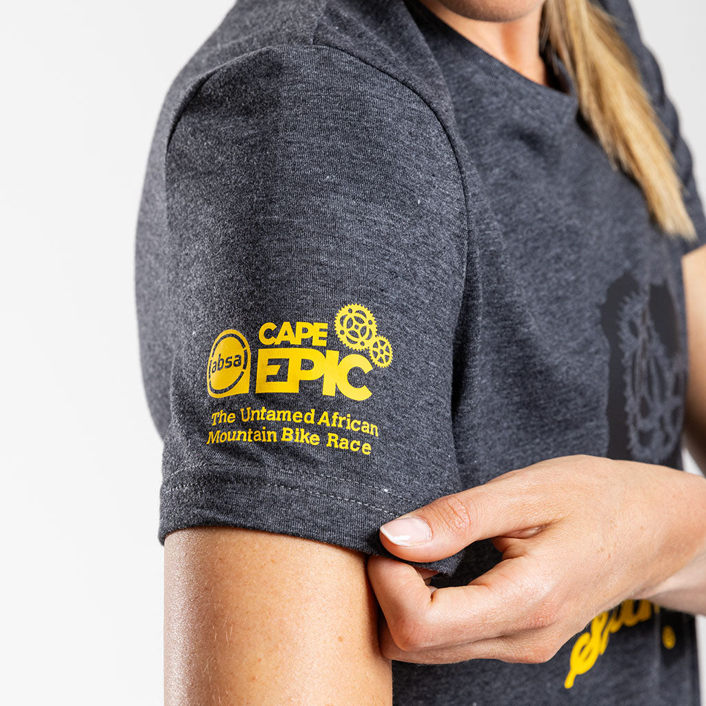 Women&#39;s Absa Cape Epic 2024 T Shirt (Charcoal)