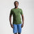 Men's Casual Merino T Shirt (Olive)