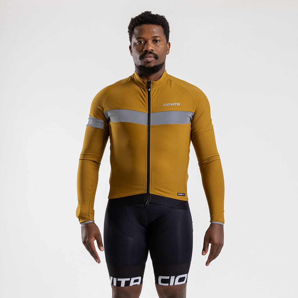 Men's Faro Cycling Jacket (Mustard)