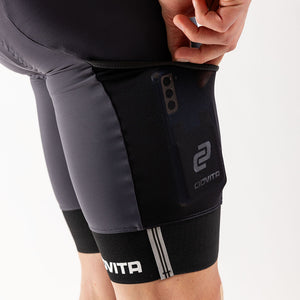 Men's Cargo Bib Shorts (Carbon)