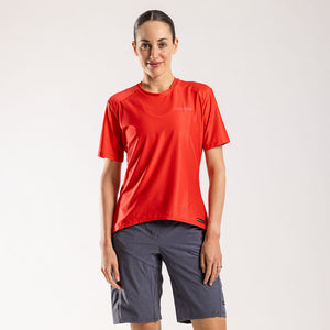 Women's Lightweight Short Sleeve Trail Tee (Poppy)