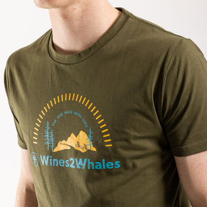 Men's FNB Wines2Whales 2023 T Shirt (Olive)