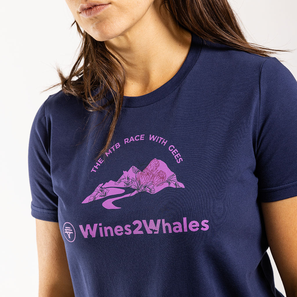 Women&#39;s FNB W2W Navy T Shirt (Navy)