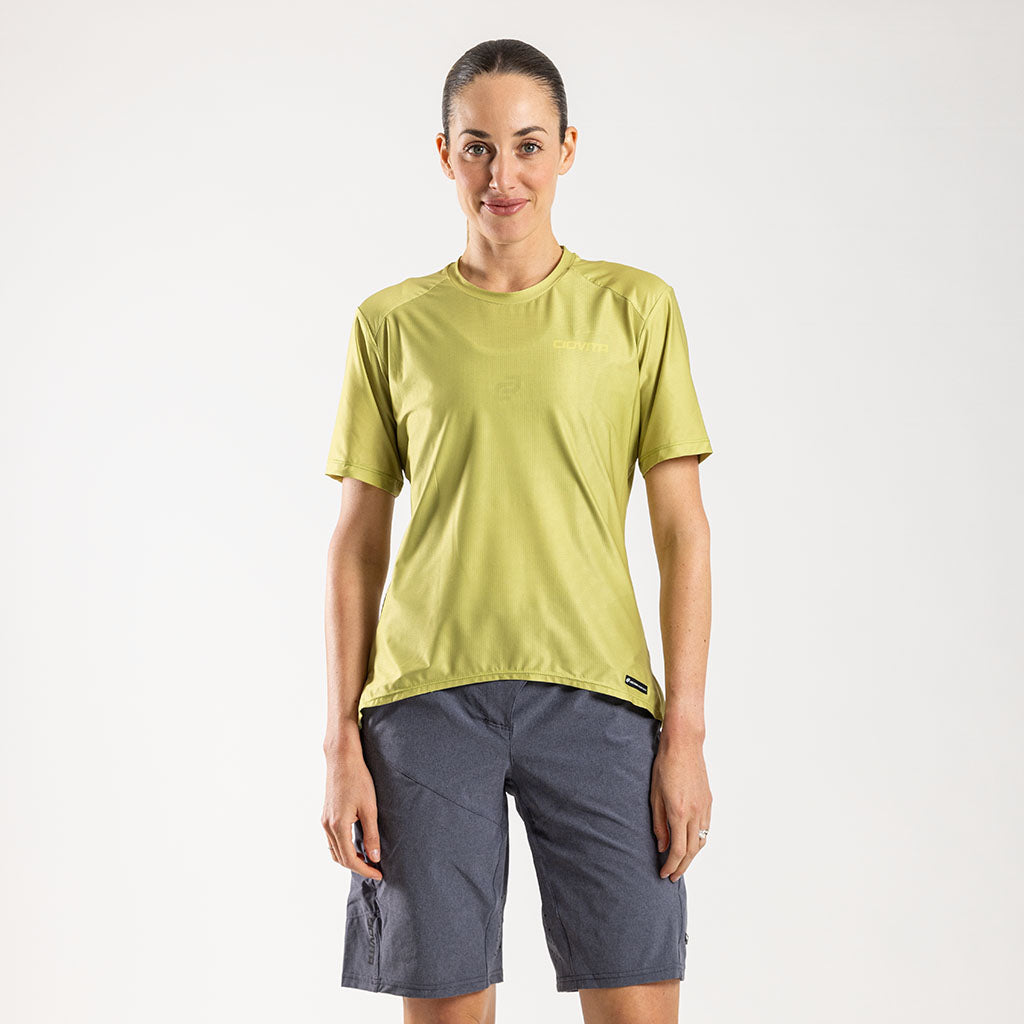 Women's Lightweight Short Sleeve Trail Tee (Pistachio)